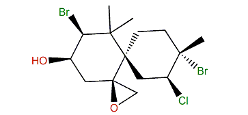 3,10-Dibromo-2-chloro-7,14-epoxy-9-chamigranol